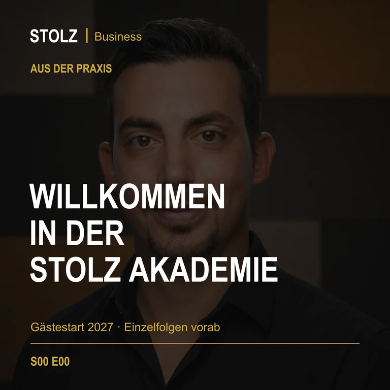 Cover: STOLZ Business – Aus der Praxis – Willkommen in der STOLZ Akademie